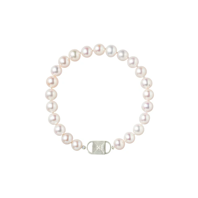 Magnet ブレスレット　パール